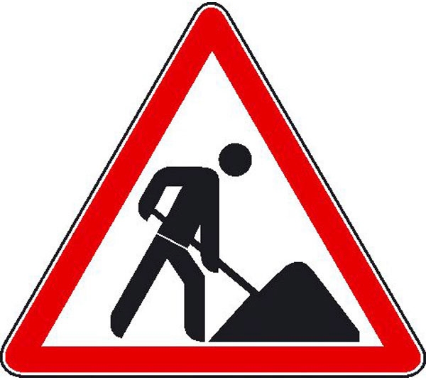 achtung baustelle