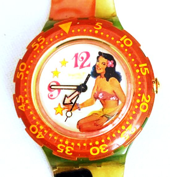 Swatch Scuba BEACH VIRGIN SDG104 - 1994