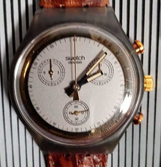Swatch Chrono GOLDFINGER SCM100 - 1991