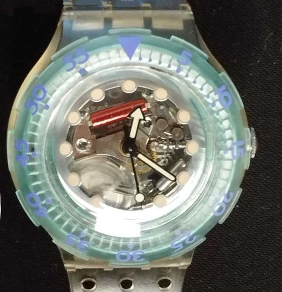Swatch Scuba JELLY BUBBLES SDK104 - 1991