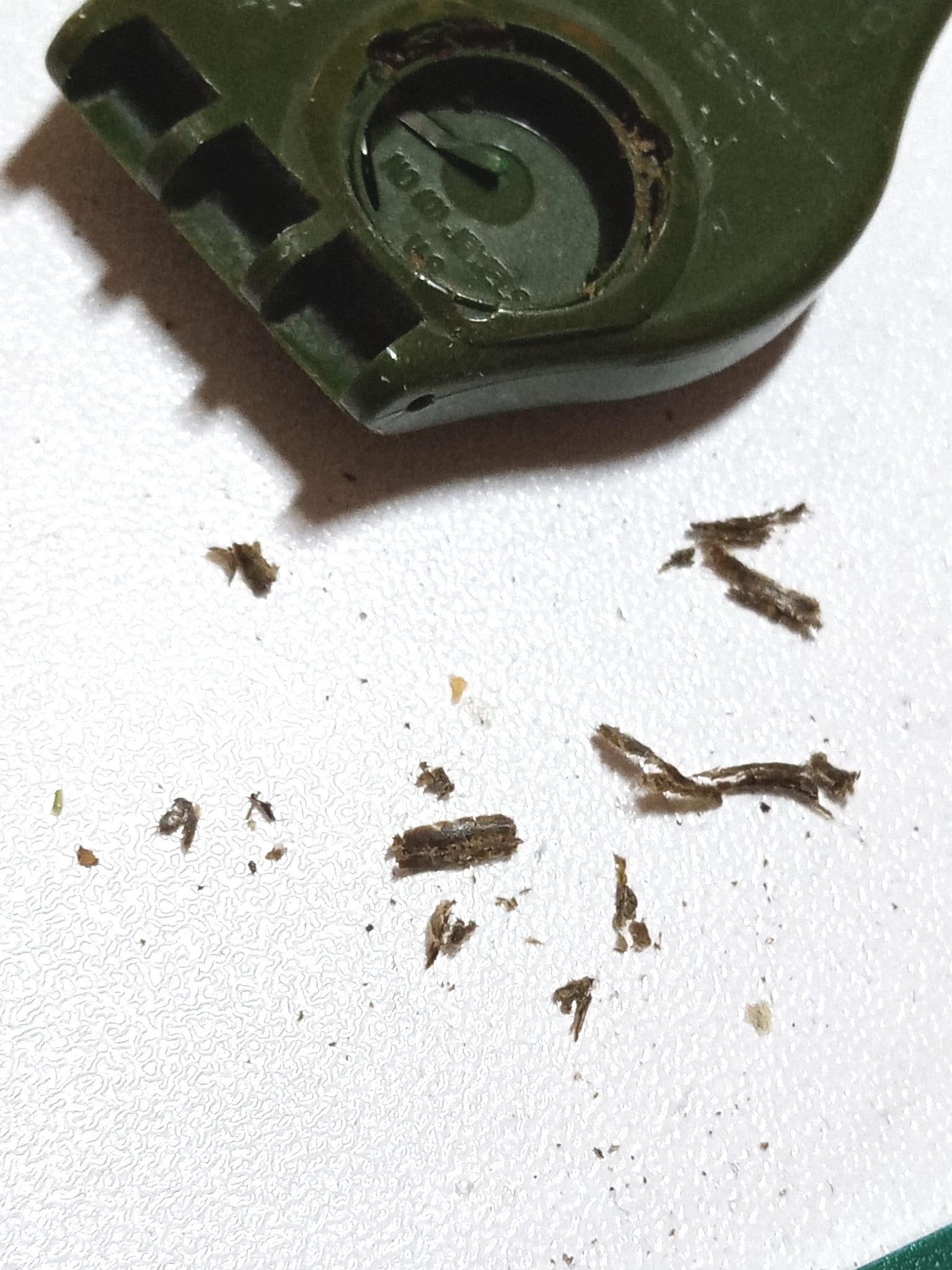 Diese Krümel sind keine "Patina"!