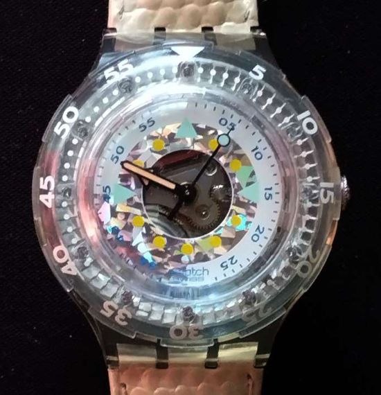 Swatch Scuba PEARLSHELL SDK118 - 1993
